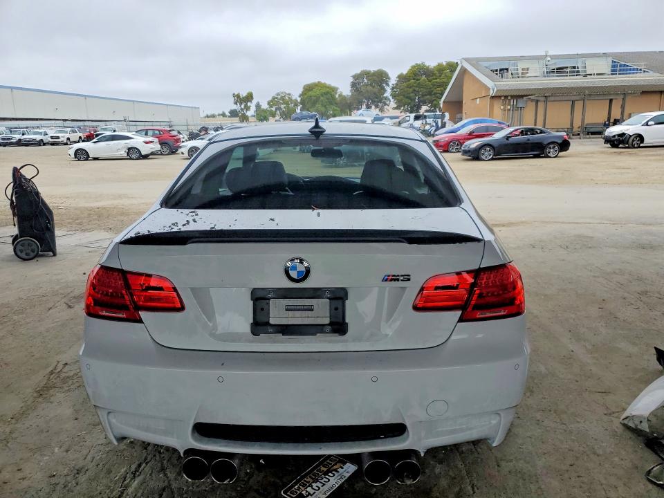 2011 BMW M3 VIN WBSKG9C51BE367746 COPART salvage auction — FRONT END, Ca - Salvage Certificate, sold $12,000 on 2026-07-16 (photo 6)
