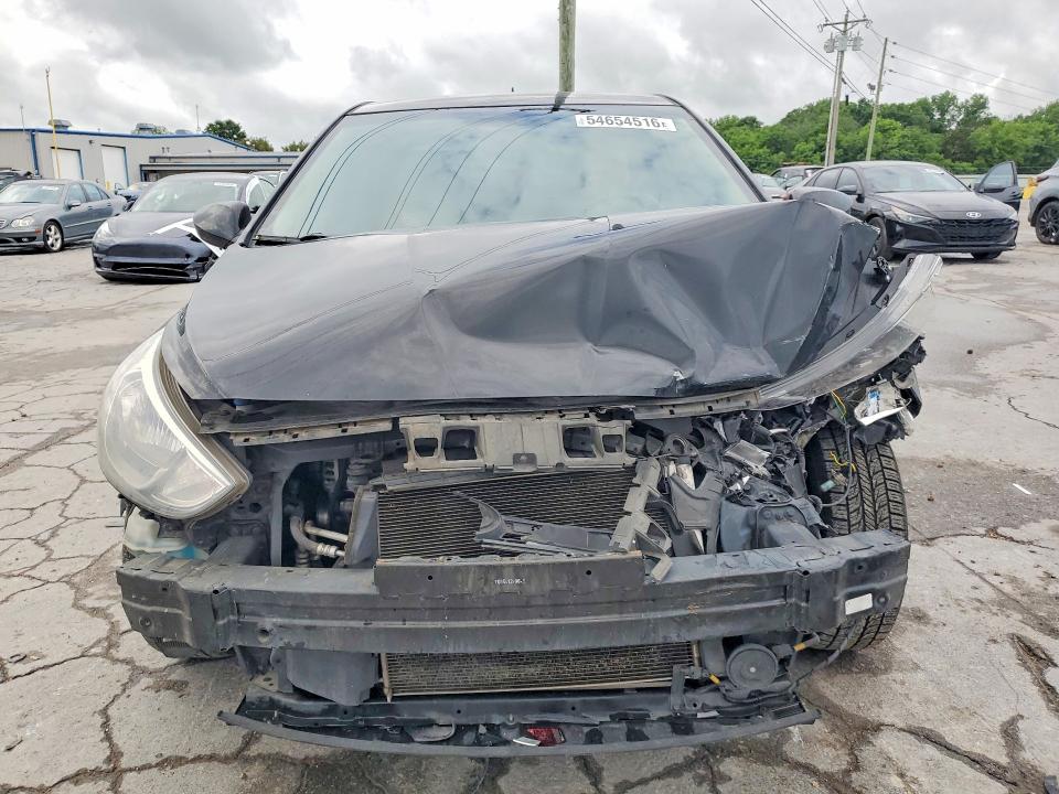 2017 Hyundai Accent VIN KMHCT4AE6HU265348 COPART salvage auction — FRONT END, Tn - Salvage Certificate, sold $525 on 2026-07-20 (photo 5)