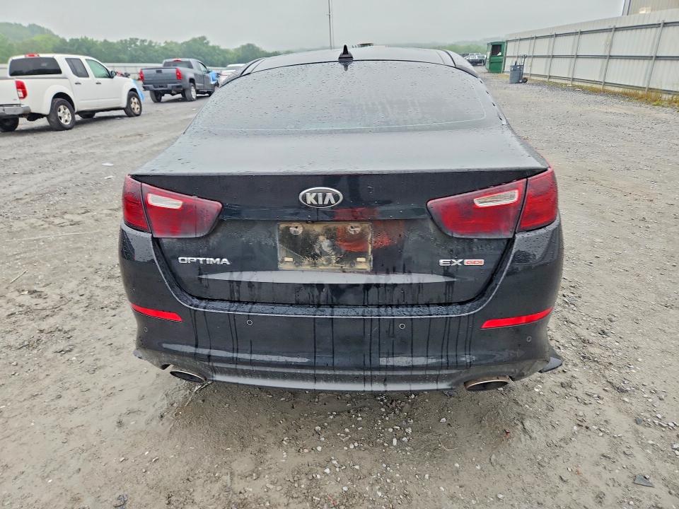 2014 Kia VIN 5XXGN4A75EG322755 COPART salvage auction — REAR END, Nc - Salvage Certificate Of Title, sold $175 on 2026-07-29 (photo 6)