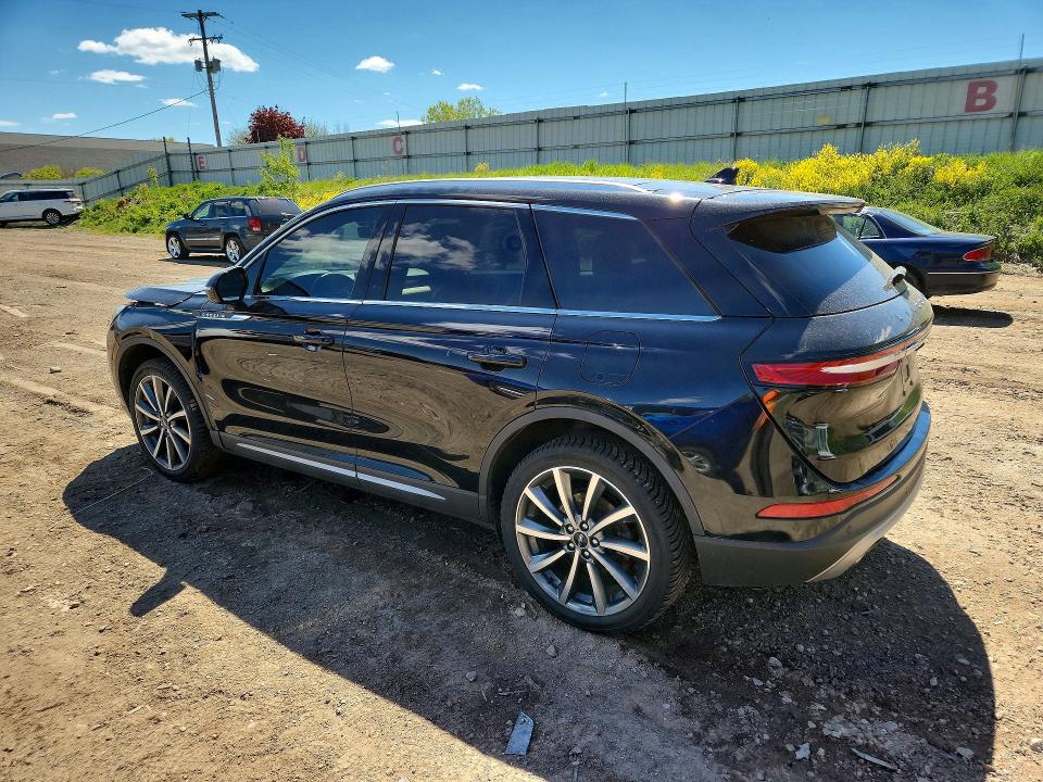 2020 Lincoln Corsair VIN 5LMCJ2D93LUL19073 COPART salvage auction — FRONT END, Mi - Cert Of Title-Salvage Vehicle, sold $375 on 2026-07-29 (photo 2)