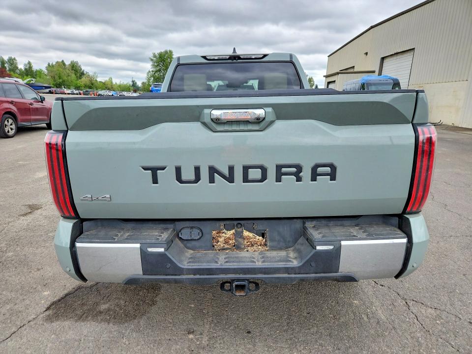 2024 Toyota Tundra VIN 5TFMC5EC6RX007970 COPART salvage auction — FRONT END, Or - Salvage Title Certificate, sold $28,000 on 2026-07-13 (photo 6)