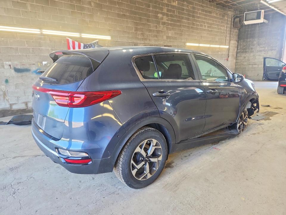 2020 Kia Sportage VIN KNDPMCAC2L7731098 COPART salvage auction — SIDE, Ny - Mv-907A Salvage Certificate, sold $1,800 on 2026-07-27 (photo 3)