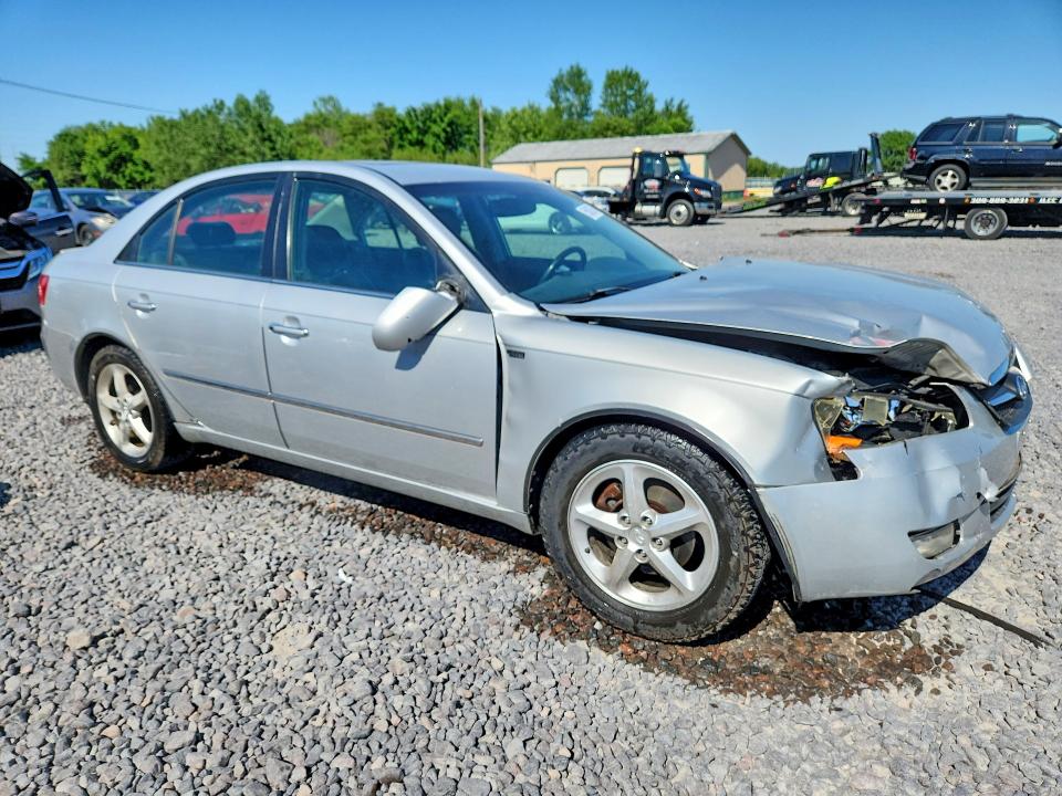 2007 Hyundai Sonata VIN 5NPEU46F17H266752 COPART salvage auction — FRONT END, Il - Salvage Certificate, sold $175 on 2026-07-13 (photo 4)