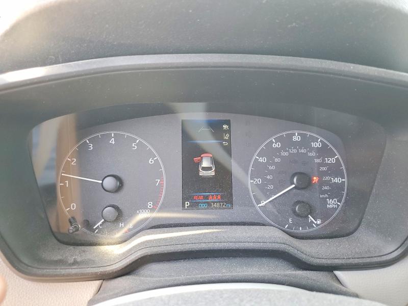 2023 Toyota Corolla cross VIN 7MUCAABG5PV054417 COPART salvage auction — SIDE, Il - Salvage Certificate, sold $8,300 on 2026-07-21 (photo 9)