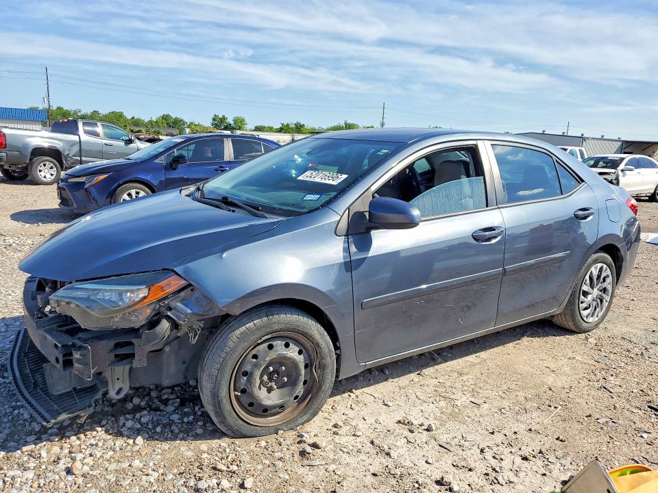 2017 Toyota VIN 5YFBURHE3HP576328 COPART salvage auction — FRONT END, Tx - Salvage Vehicle Title, sold $2,750 on 2026-07-02 (photo 1)
