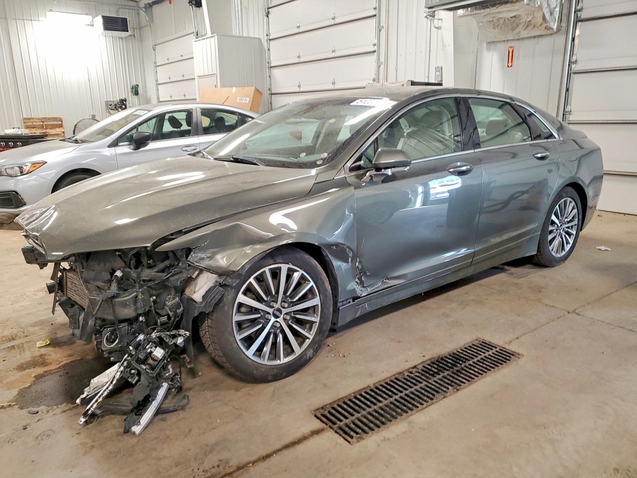 2017 Lincoln MKZ VIN 3LN6L5D99HR654249 COPART salvage auction — Front End, MN - CERT OF TITLE-SALVAGE, sold $900 on 2026-07-02 (photo 1)