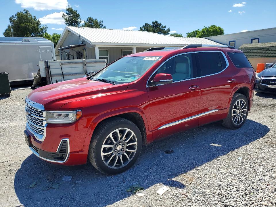 2021 Gmc Acadia VIN 1GKKNXLS1MZ185245 COPART salvage auction — REAR END, Ar - Cert Of Title-Salvage, sold $8,100 on 2026-07-27 (photo 1)