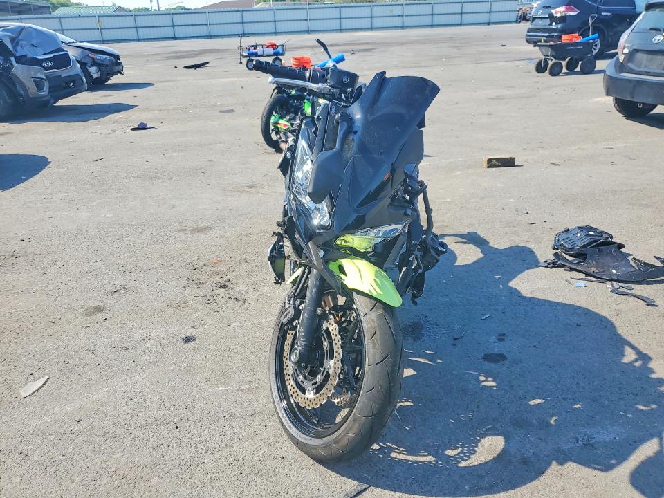 2026 Kawasaki Er VIN ML5EXEP1XTDAG7241 COPART salvage auction — FRONT END, Id - Salvage Certificate Of Title, sold $35 on 2026-07-30 (photo 2)