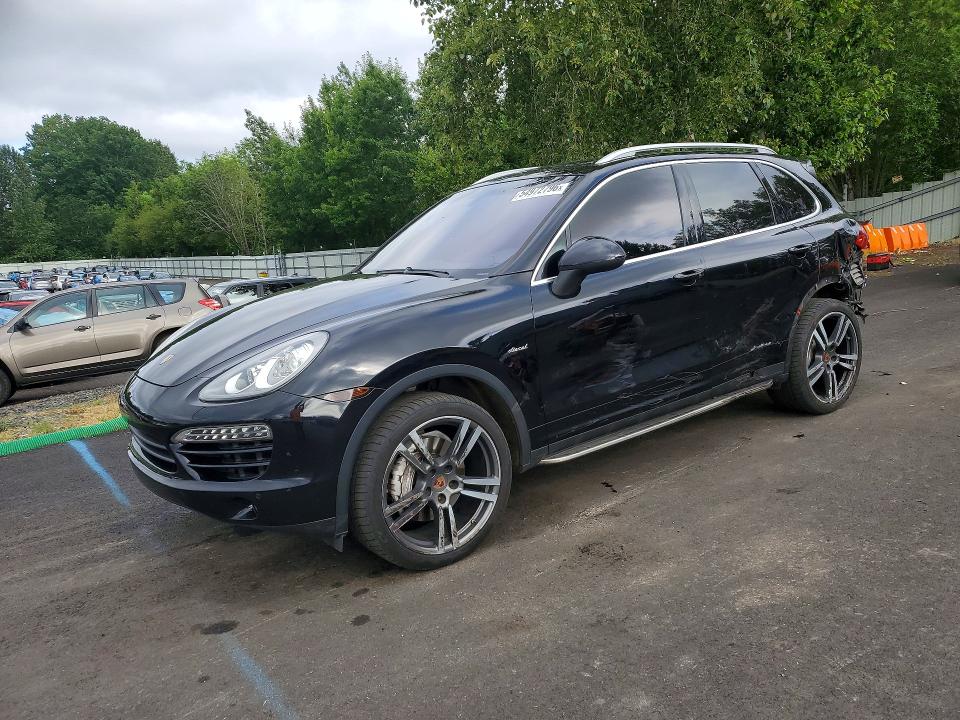 2013 Porsche Cayenne VIN WP1AF2A24DLA37098 COPART salvage auction — REAR END, Or - Salvage Title Certificate, sold $475 on 2026-07-29 (photo 1)