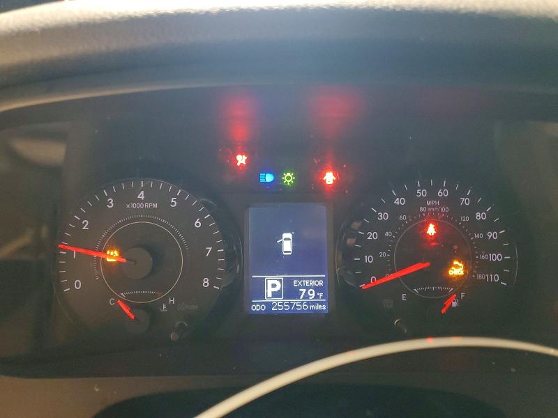 2017 Toyota Sienna VIN 5TDZZ3DC9HS826826 COPART salvage auction — FRONT END, Pa - Certificate Of Salvage, sold $1,700 on 2026-07-08 (photo 9)