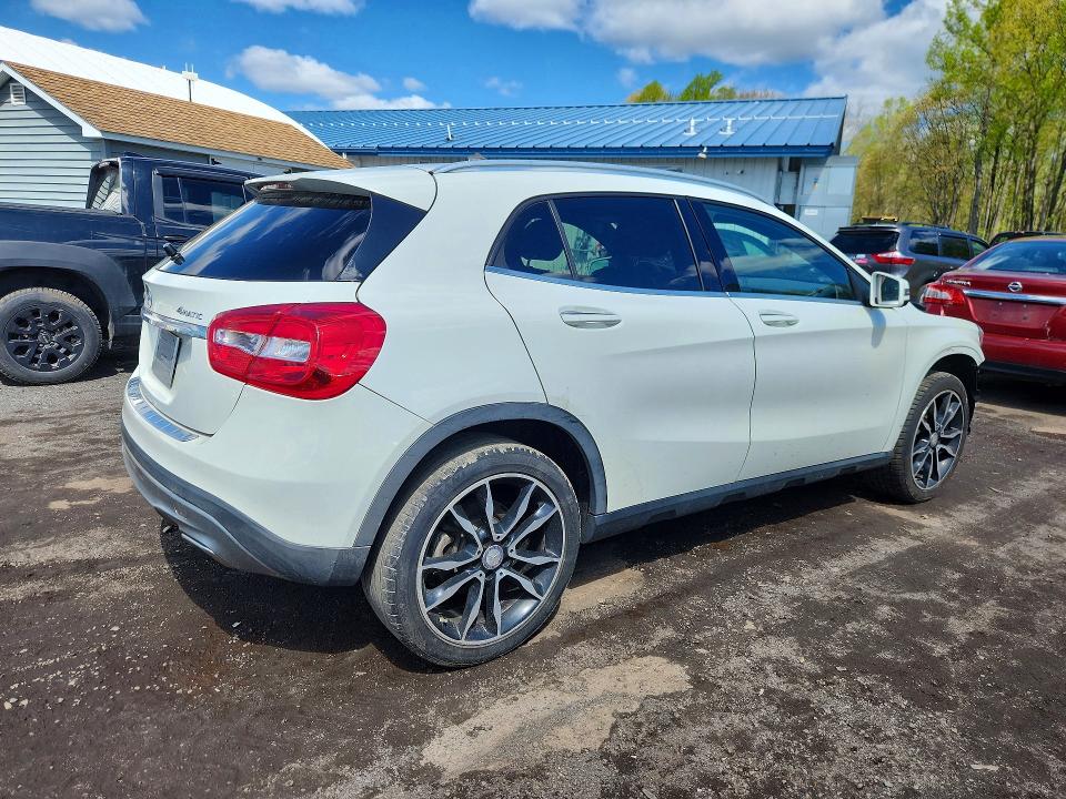 2016 Mercedes-benz Gla-klasse VIN WDCTG4GB4GJ224491 COPART salvage auction — FRONT END, Salvage Title, sold $1,150 on 2026-08-06 (photo 3)