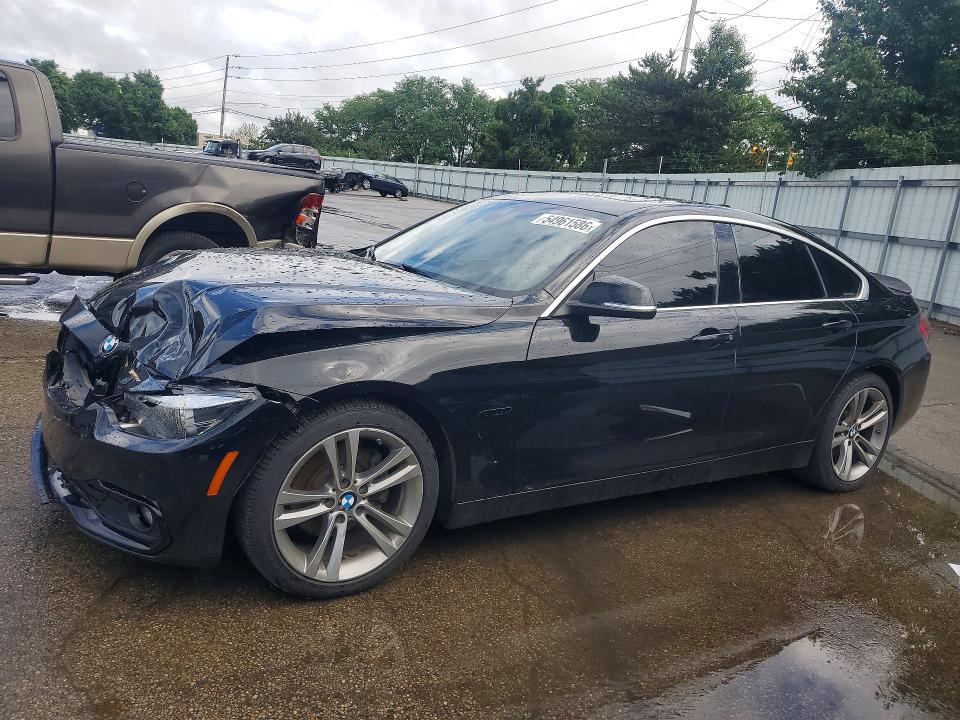 2018 BMW 4er VIN WBA4J1C52JBG78007 COPART salvage auction — FRONT END, Oh - Cert Of Title-Salvage, sold $5,100 on 2026-07-06 (photo 1)