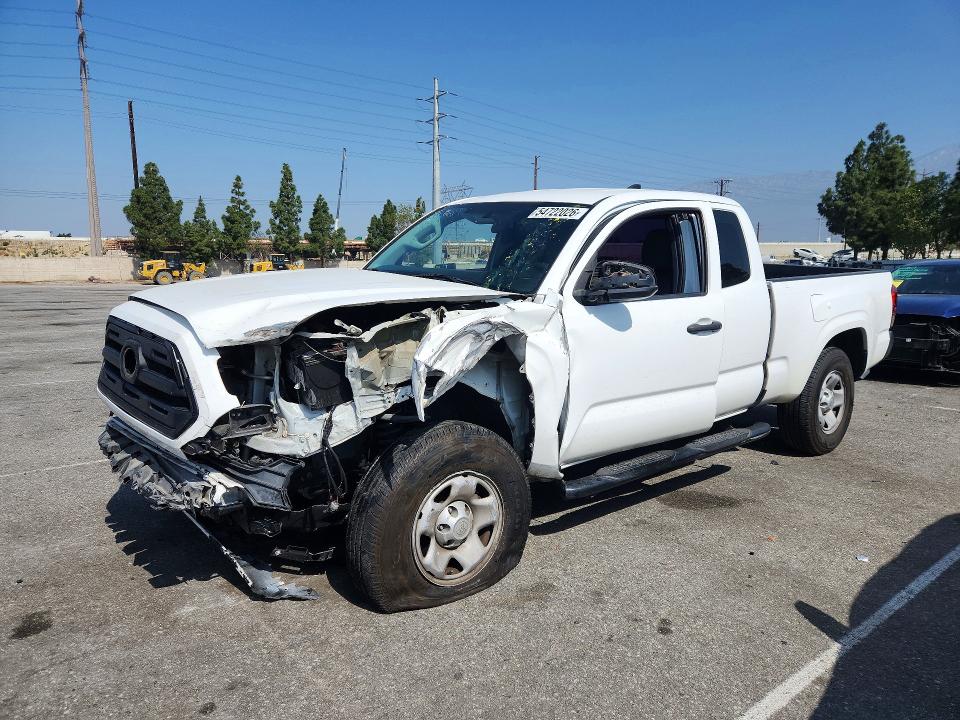 2017 Toyota Tacoma VIN 5TFRX5GN7HX081857 COPART salvage auction — FRONT END, Ca - Salvage Certificate, sold $5,600 on 2026-07-28 (photo 1)