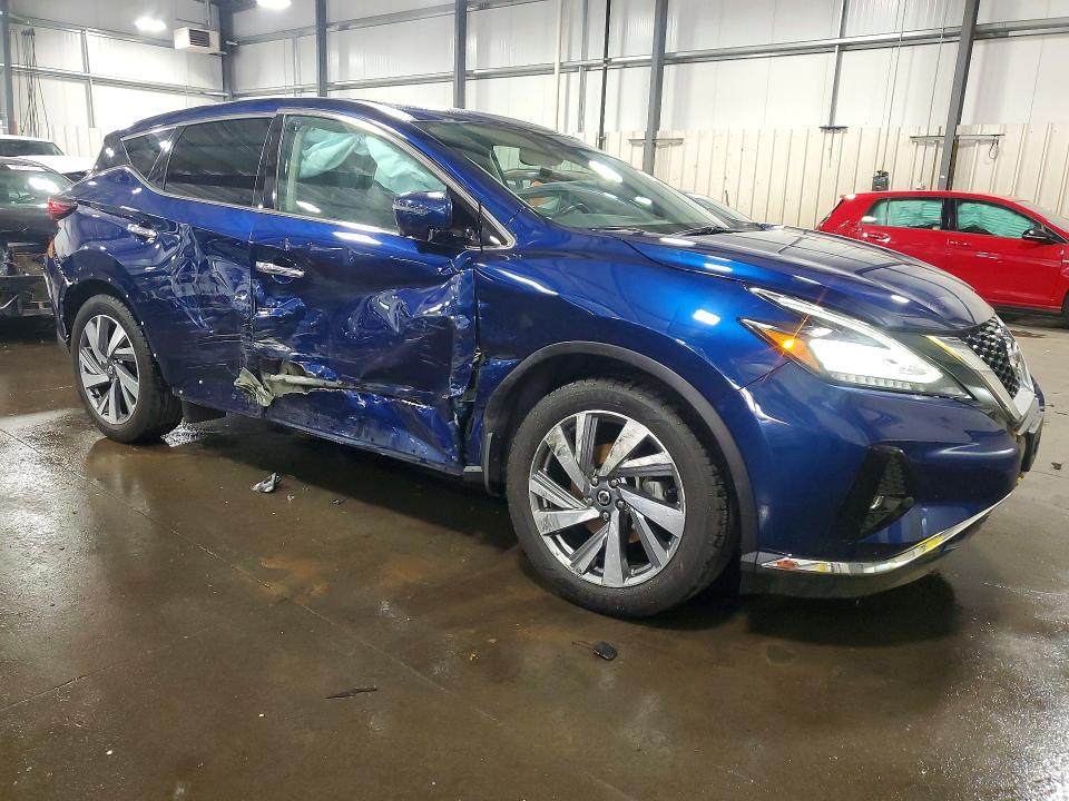2021 Nissan Murano VIN 5N1AZ2CS3MC140501 COPART salvage auction — SIDE, Mn - Cert Of Title-Salvage, sold $10,500 on 2026-07-27 (photo 4)