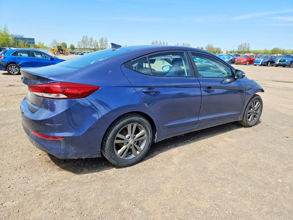 2017 Hyundai Elantra VIN KMHD84LF7HU253608 COPART salvage auction — FRONT END, ON - BILL OF SALE - PARTS ONLY, sold $200 on 2026-07-21 (photo 3)