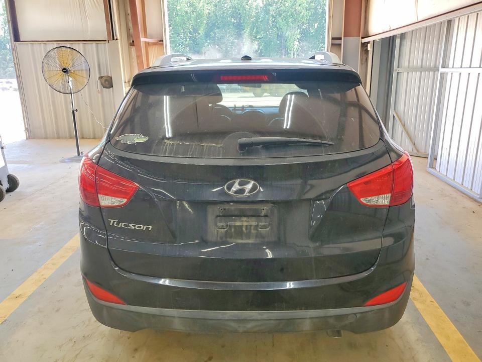 2014 Hyundai Tucson VIN KM8JU3AG3EU828237 COPART salvage auction — FRONT END, Nc - Salvage Certificate Of Title, sold $1,450 on 2026-07-15 (photo 6)