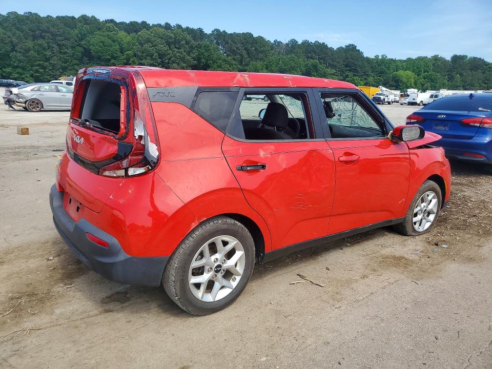 2022 Kia VIN KNDJ23AU6N7163106 COPART salvage auction — FRONT END, MS - CERT OF TITLE-SALVAGED, sold $2,600 on 2026-07-24 (photo 3)