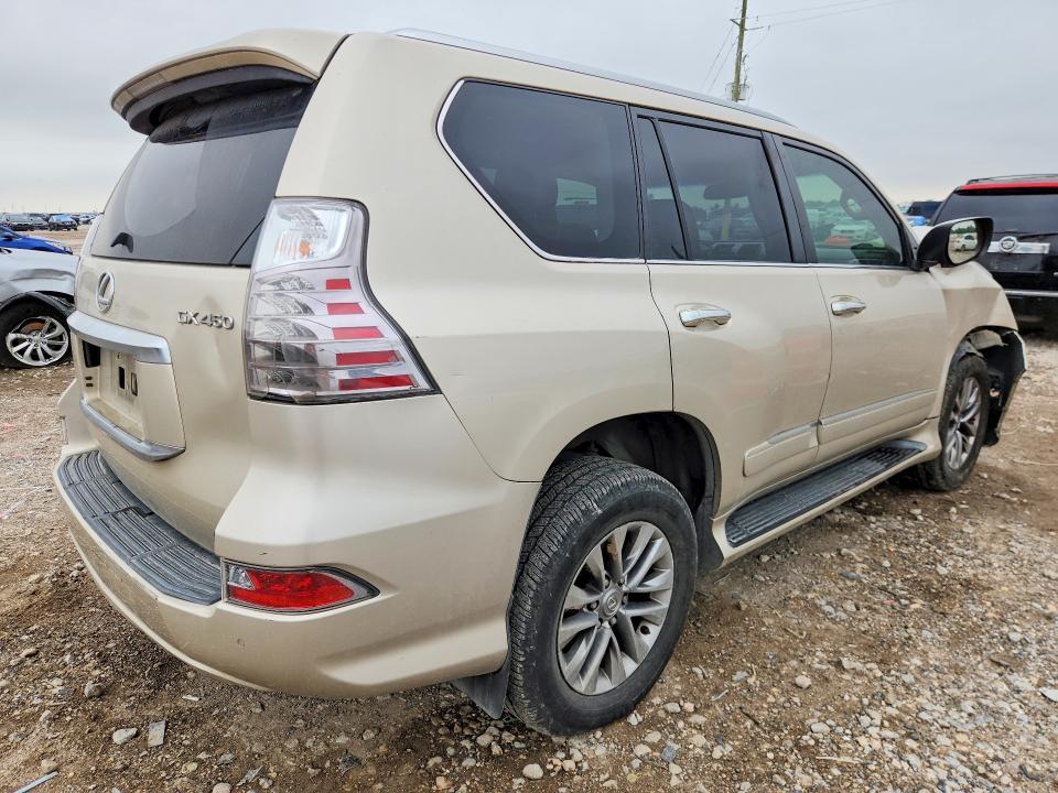 2014 Lexus Gx VIN JTJJM7FX2E5078955 COPART salvage auction — FRONT END, Tx - Salvage Vehicle Title, sold $7,900 on 2026-07-09 (photo 3)