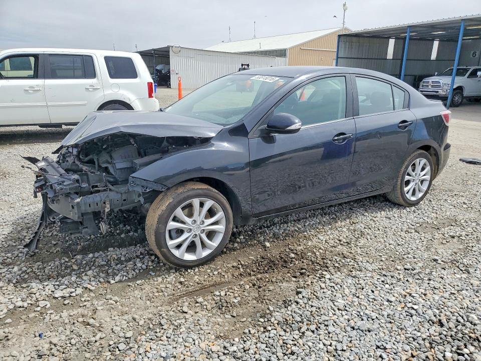2010 Mazda 3 VIN JM1BL1S61A1145177 — COPART salvage auction photo