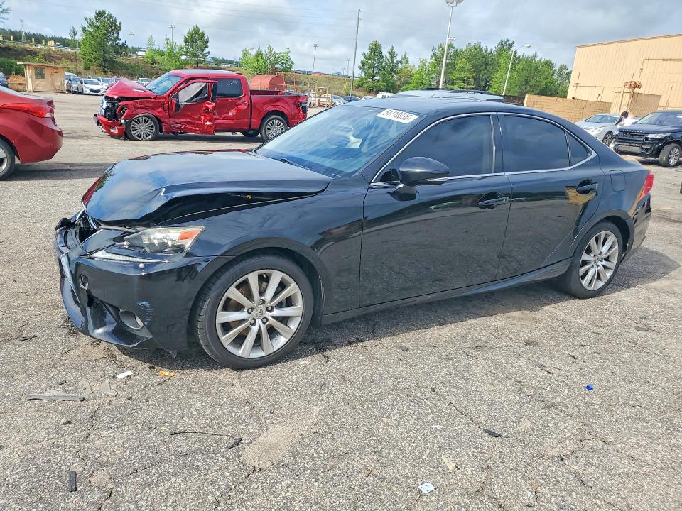 2014 Lexus Is VIN JTHCF1D25E5000520 COPART salvage auction — FRONT END, Sc - Cert Of Title-Salvage, sold $3,600 on 2026-07-17 (photo 1)