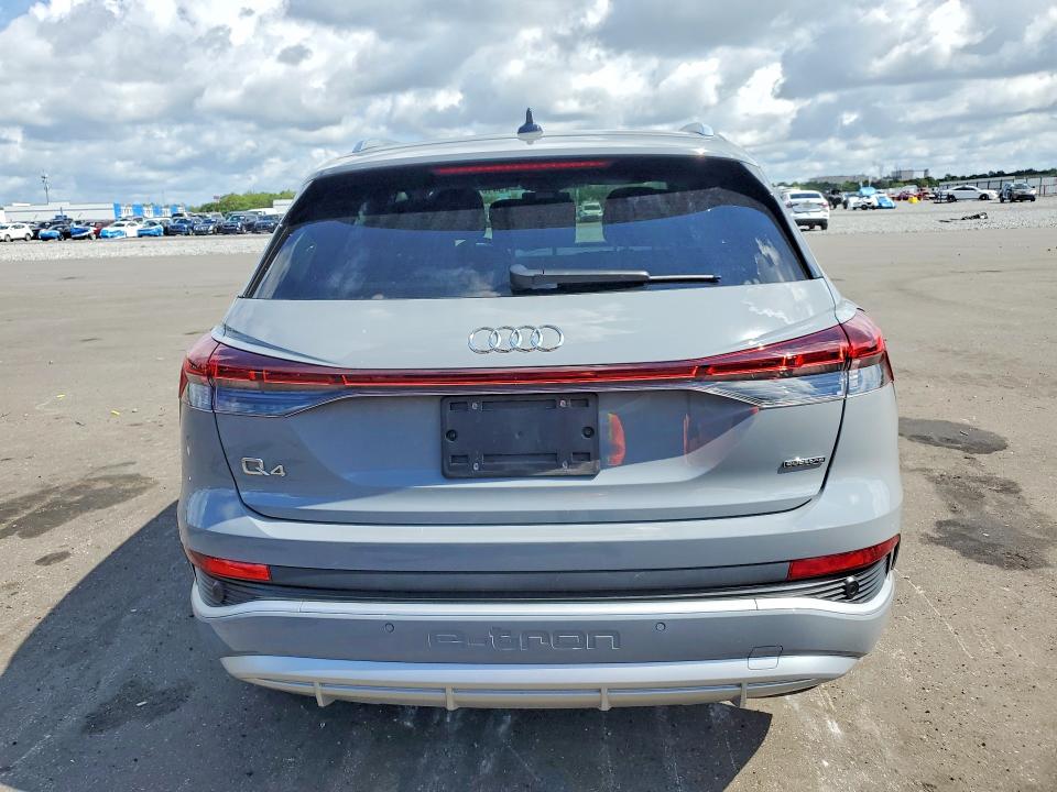 2024 Audi Q4 e-tron VIN WA1KUBFZ3RP053790 COPART salvage auction — SIDE, Fl - Cert Of Title Slvg Rebuildable, sold $17,900 on 2026-07-08 (photo 6)
