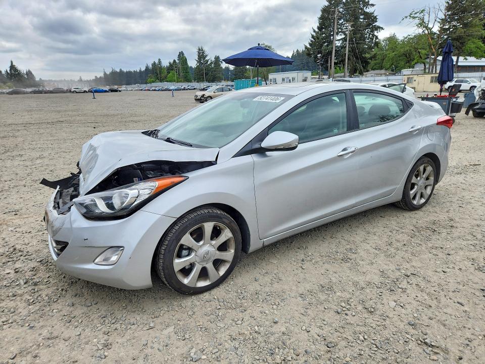 2013 Hyundai VIN KMHDH4AE7DU791309 COPART salvage auction — FRONT END, Wa - Bill Of Sale, sold $300 on 2026-07-07 (photo 1)