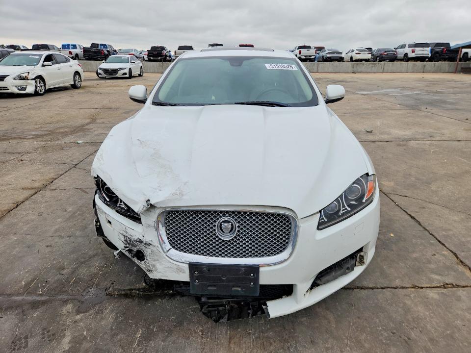 2012 Jaguar Xf VIN SAJWA0FB6CLS47091 COPART salvage auction — FRONT END, Tx - Salvage Vehicle Title, sold $950 on 2026-07-02 (photo 5)
