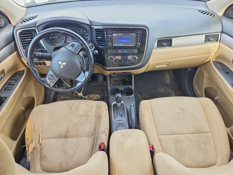 2016 Mitsubishi Outlander VIN JA4AD3A32GZ061840 COPART salvage auction — FRONT END, Tx - Salvage Vehicle Title, sold $575 on 2026-07-07 (photo 8)