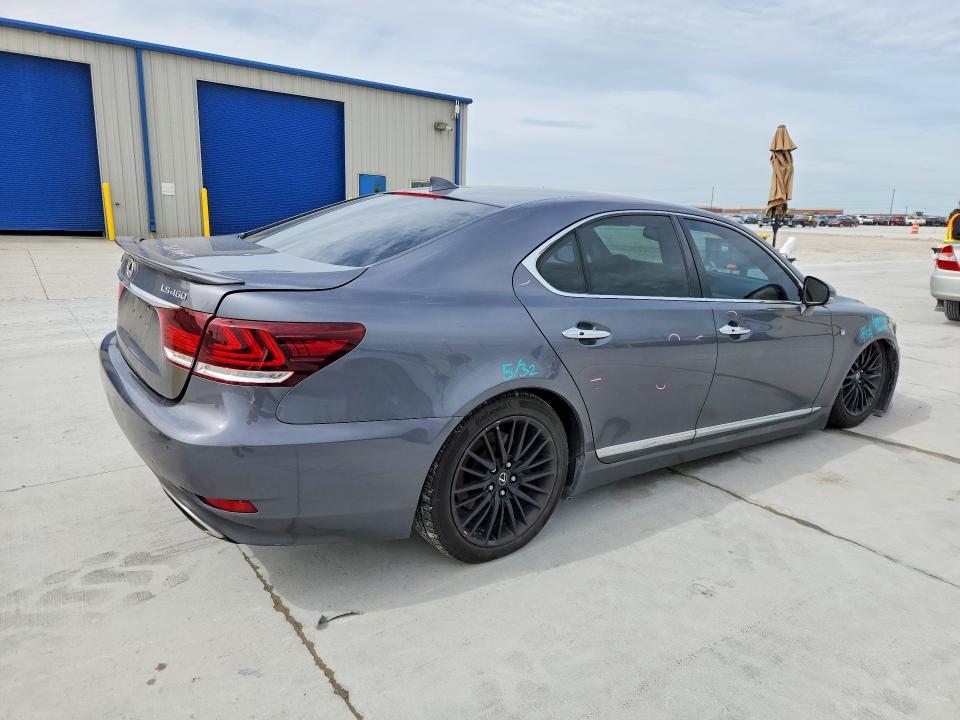2015 Lexus VIN JTHBL5EF5F5133759 COPART salvage auction — UNDERCARRIAGE, TX - CERTIFICATE OF TITLE, sold $1,700 on 2026-07-24 (photo 3)