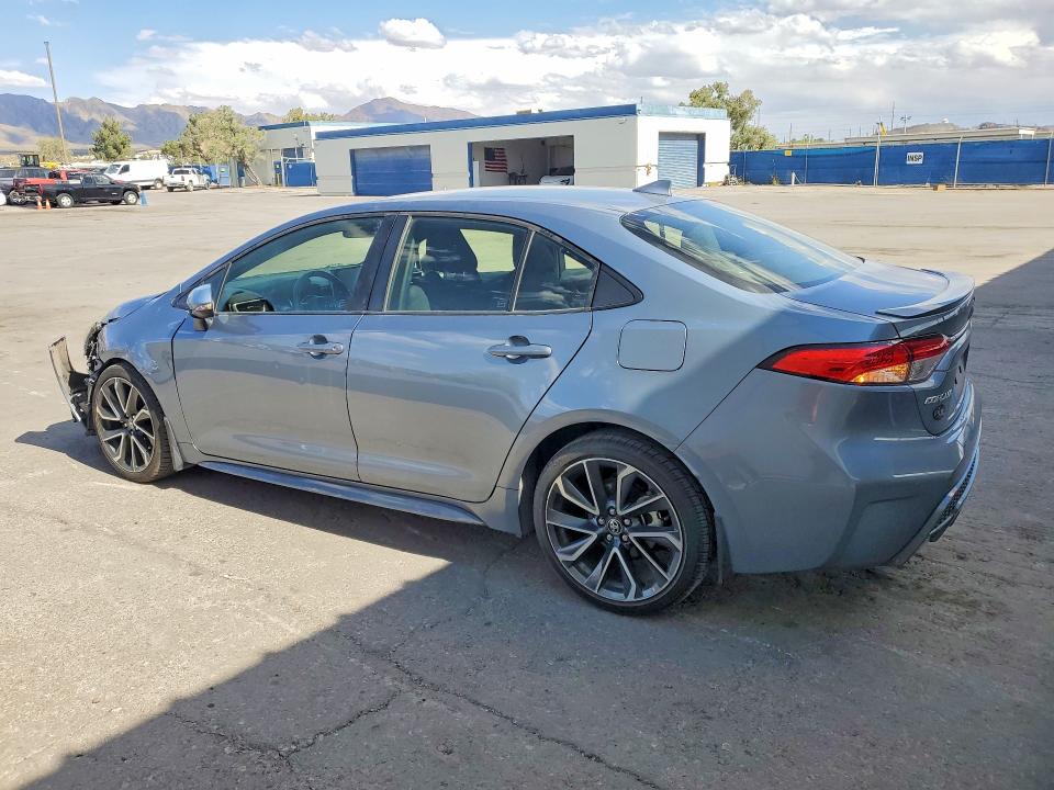 2020 Toyota Corolla VIN JTDS4RCE9LJ043310 COPART salvage auction — FRONT END, Tx - Salvage Vehicle Title, sold $7,300 on 2026-07-17 (photo 2)