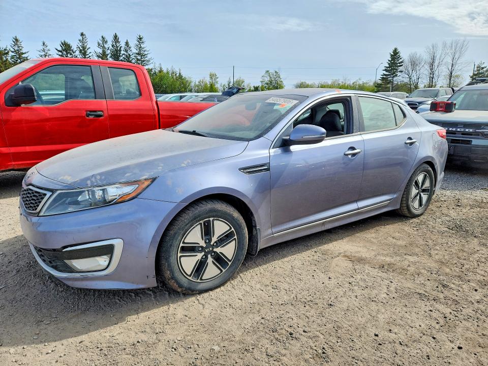 2011 Kia Optima hybrid VIN KNAGM4ADXB5004233 COPART salvage auction — MECHANICAL, On - Permit No Brand - Fit (P), sold $950 on 2026-07-09 (photo 1)