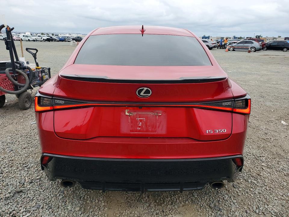 2022 Lexus Is VIN JTHGZ1B2XN5054228 COPART salvage auction — FRONT END, CA - SALVAGE CERTIFICATE, sold $13,500 on 2026-07-24 (photo 6)
