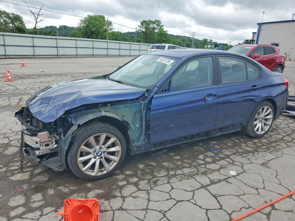 2018 BMW 3er VIN WBA8A3C53JA495392 COPART salvage auction — FRONT END, Tn - Salvage Certificate, sold $1,900 on 2026-07-21 (photo 1)