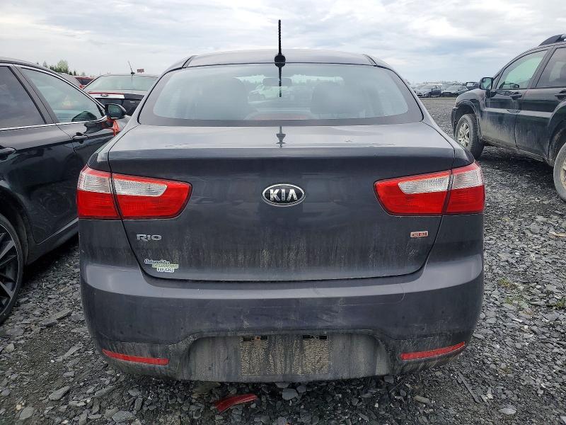 2015 Kia Rio VIN KNADM4A32F6518362 COPART salvage auction — FRONT END, Qc - Gravement Accidente, sold $125 on 2026-07-28 (photo 6)