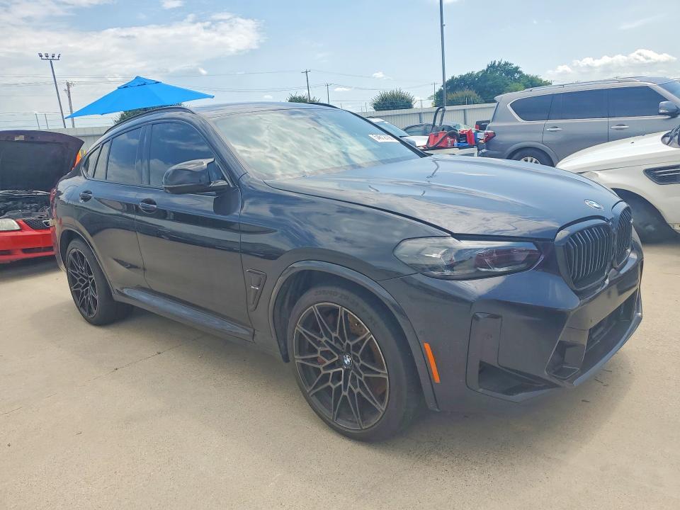 2024 BMW X4 VIN 5YM23EC09R9U27444 COPART salvage auction — WATER/FLOOD, Tx - Salvage Title-Flood Damage, sold $33,250 on 2026-07-09 (photo 4)