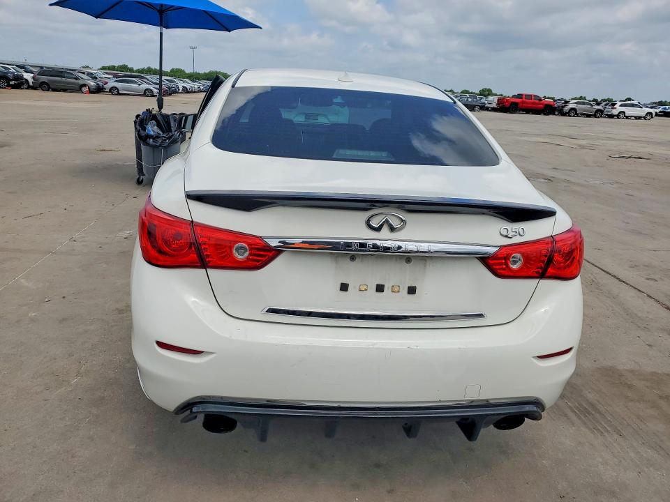 2017 Infiniti VIN JN1EV7AP6HM738260 COPART salvage auction — FRONT END, Tx - Salvage Vehicle Title, sold $2,000 on 2026-07-23 (photo 6)