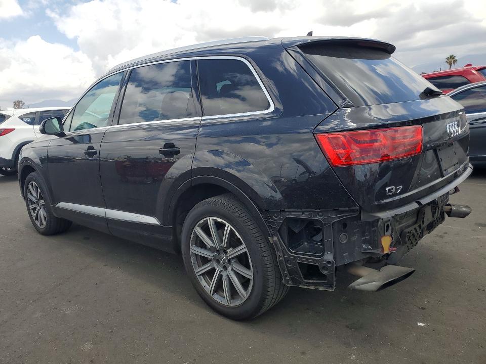2019 Audi Q7 VIN WA1AAAF71KD006200 COPART salvage auction — REAR END, Ca - Salvage Certificate, sold $7,500 on 2026-07-13 (photo 2)