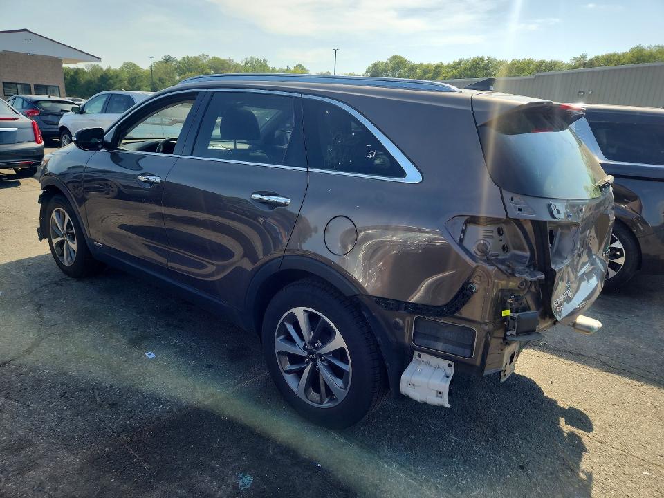 2019 Kia Sorento VIN 5XYPHDA59KG499628 COPART salvage auction — REAR END, Ri - Salvage Certificate Of Title, sold $4,150 on 2026-07-09 (photo 2)