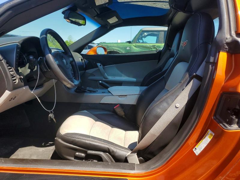 2007 Chevrolet Corvette VIN 1G1YY26UX75104924 COPART salvage auction — WATER/FLOOD, Ny - Mv907A-Parts Only, sold $15,400 on 2026-07-20 (photo 7)