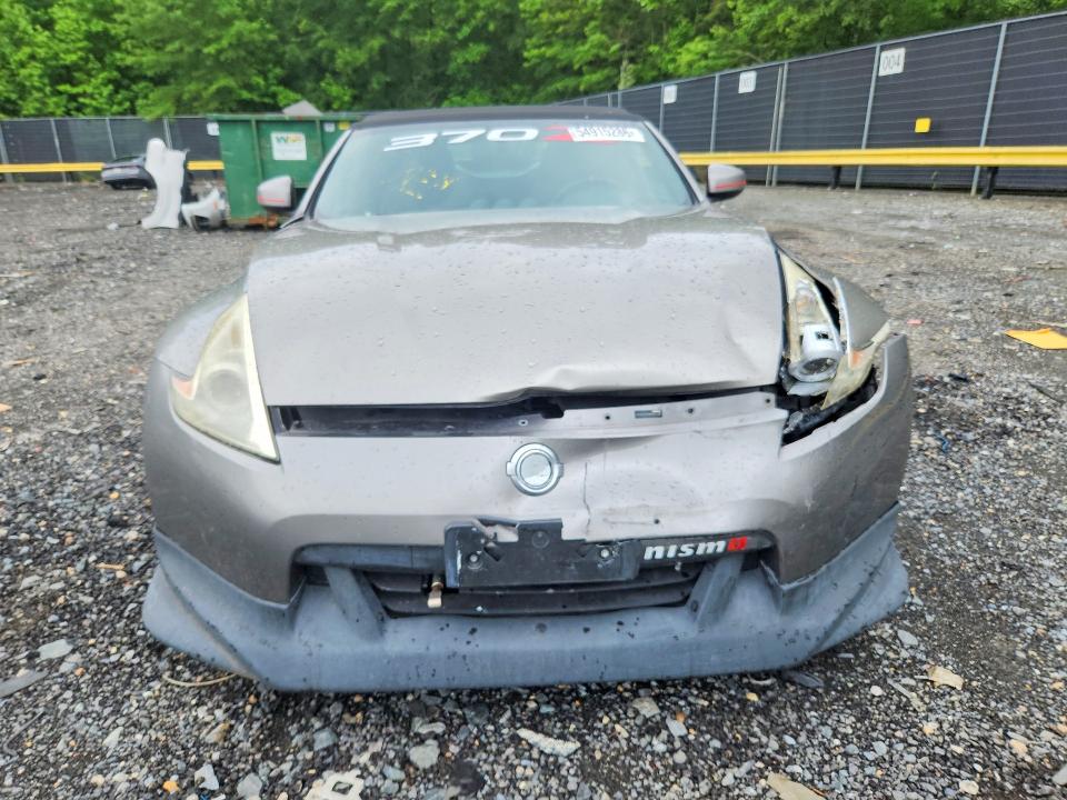 2010 Nissan 370z VIN JN1AZ4FH8AM301580 COPART salvage auction — FRONT END, Md - Cert Of Salvage > 75% Damage, sold $2,750 on 2026-07-10 (photo 5)