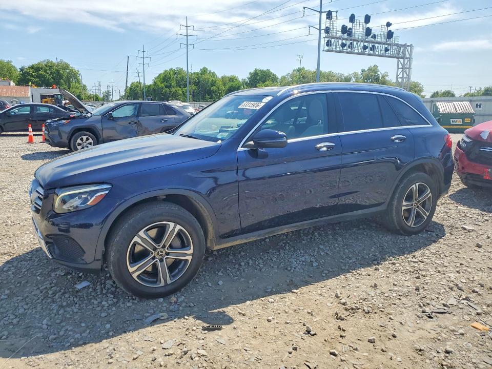 2018 Mercedes-benz Glc class VIN WDC0G4KB2JV085973 COPART salvage auction — MINOR DENT/SCRATCHES, Mt - Certificate Of Title (P), sold $7,400 on 2026-07-07 (photo 1)