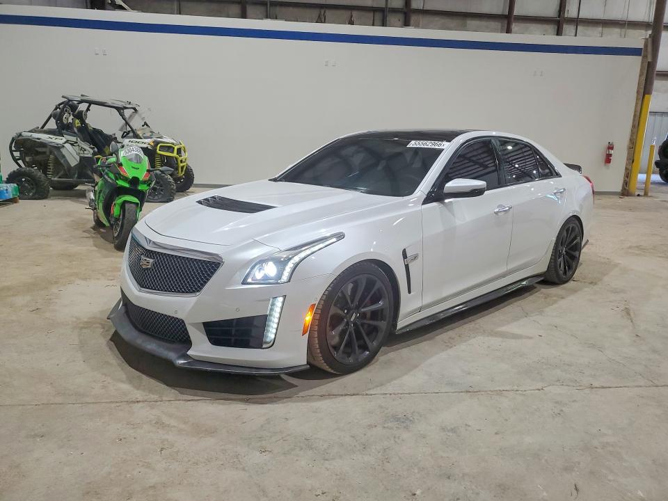 2018 Cadillac Cts-v VIN 1G6A15S69J0112722 COPART salvage auction — NORMAL WEAR, Mi - Certificate Of Title, sold $3,550 on 2026-07-29 (photo 1)