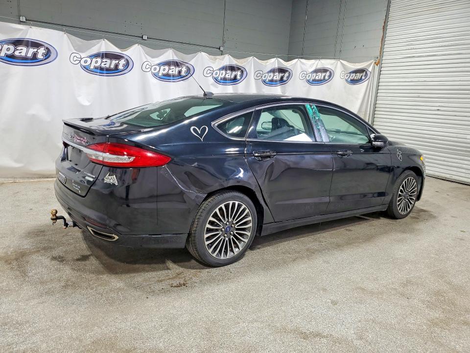 2017 Ford Fusion VIN 3FA6P0K92HR130526 COPART salvage auction — MECHANICAL, In - Certificate Of Title, sold $375 on 2026-07-07 (photo 3)