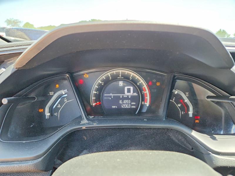 2017 Honda Civic VIN SHHFK7H27HU402337 COPART salvage auction — FRONT END, Md - Cert Of Salvage > 75% Damage, sold $650 on 2026-07-28 (photo 9)