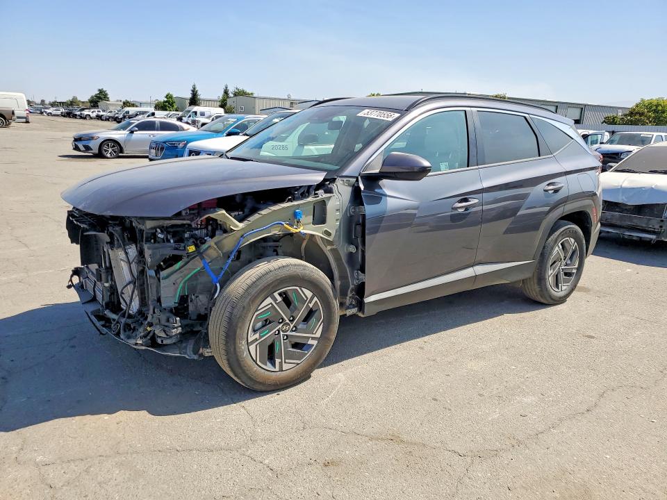 2025 Hyundai Tucson VIN KM8JBDD1XSU287038 COPART salvage auction — FRONT END, Ca - Salvage Certificate, sold $8,500 on 2026-07-10 (photo 1)