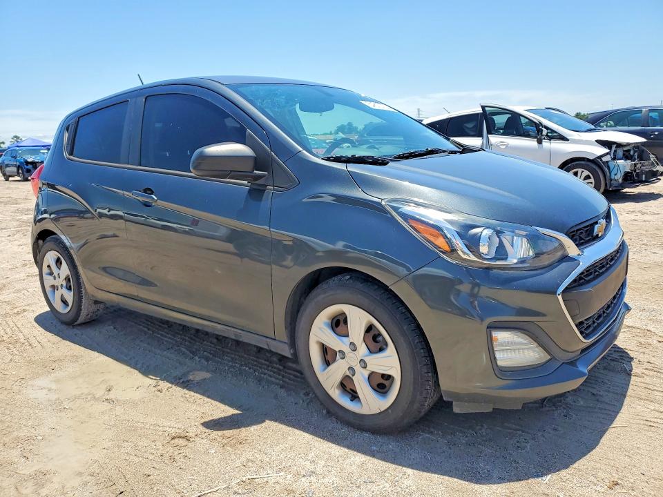 2021 Chevrolet Spark VIN KL8CB6SA5MC221624 COPART salvage auction — REAR END, Tx - Salvage Vehicle Title, sold $1,100 on 2026-07-24 (photo 4)