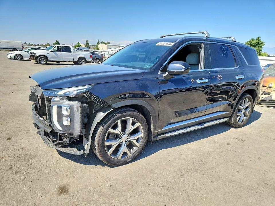 2020 Hyundai Palisade VIN KM8R34HE7LU170712 COPART salvage auction — FRONT END, Ca - Salvage Certificate, sold $4,300 on 2026-07-31 (photo 1)
