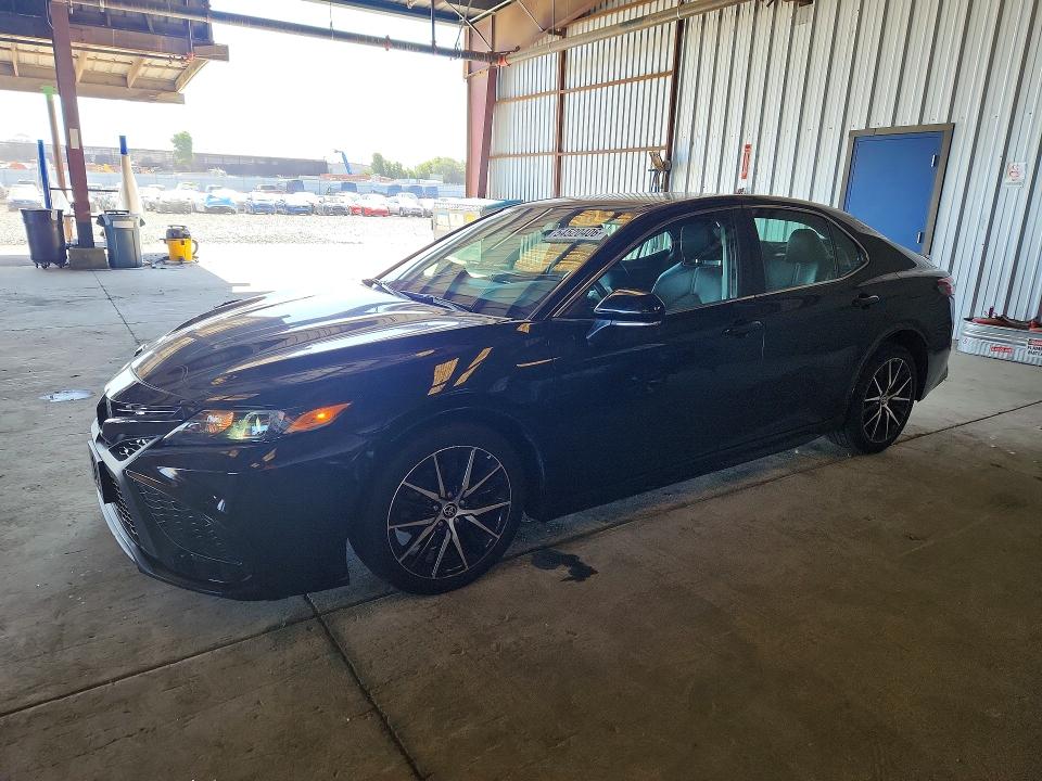 2023 Toyota Camry VIN 4T1G11AK7PU733730 COPART salvage auction — FRONT END, Ca - Salvage Certificate, sold $4,600 on 2026-07-02 (photo 1)