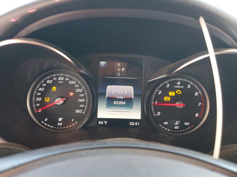 2017 Mercedes-benz Glc VIN WDC0G4JBXHV003449 COPART salvage auction — FRONT END, Az - Cert Of Title - Salvage, sold $225 on 2026-07-21 (photo 9)