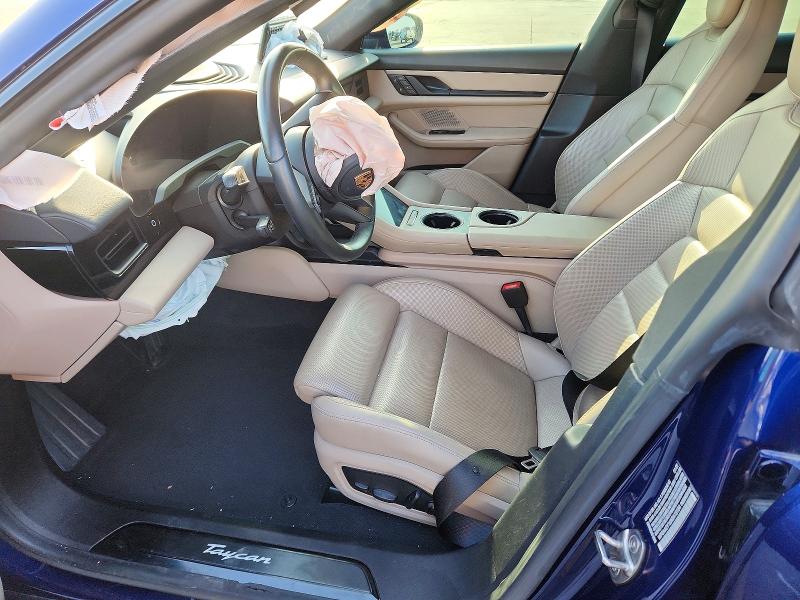 2022 Porsche VIN WP0AA2Y16NSA13134 COPART salvage auction — FRONT END, Tx - Salvage Vehicle Title, sold $4,250 on 2026-07-23 (photo 7)